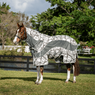 flugtäcke-häst