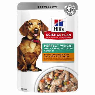 Hundfoder Healthy Cuisines Perfect Weight Small & Mini Hill's