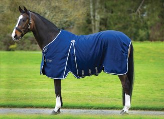 Sommartäcke Rambo Optimo Stable Sheet Navy Horseware